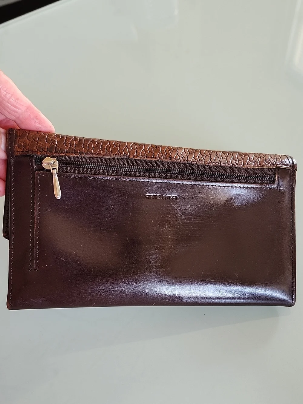 Vintage Fossil Leather Wallet